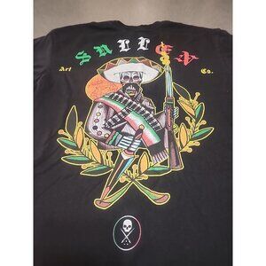 SULLEN Art Collective Libertad SS Black T-shirt Size M